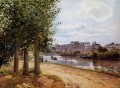 orillas pontoise del oise 1872 Camille Pissarro